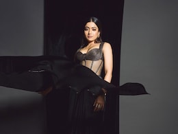 Rashmika Mandanna Gives A Contemporary Spin To Her Traditional Black Saree