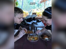 Watch: Foreign Motorcyclists Try Misal Pav For The First Time In Maharashtra, Video Is Viral Watch: Foreign Motorcyclists Try Misal Pav For The First Time In Maharashtra, Video Is Viral