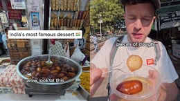 Viral: Travel Vlogger Tries Gulab Jamun For The First Time, Watch His Priceless Reaction