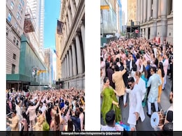 "400-Person Indian Baraat" Shuts Down Wall Street, Video Goes Viral "400-Person Indian Baraat" Shuts Down Wall Street, Video Goes Viral
