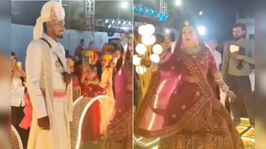 दुल्हन ने किया ऐसा डांस देख दूल्हे की छूट गई हंसी, कैटरीना के गाने की कर दी ऐसी की तैसी, वीडियो देख भूल जाएंगे एंट्री