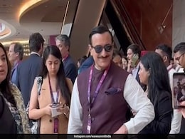 WAVE Summit 2025: Saif Ali Khan Looks Regal In A White <i>Pyjama Kurta</i> And A Nehru Jacket WAVE Summit 2025: Saif Ali Khan Looks Regal In A White <i>Pyjama Kurta</i> And A Nehru Jacket