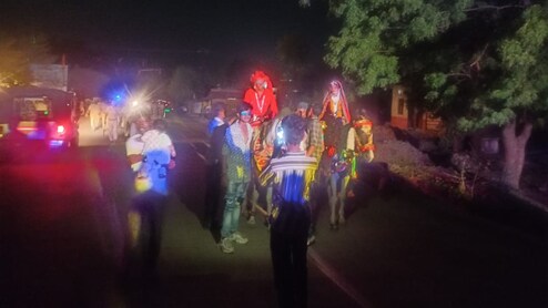 राजस्थान में पुलिस पहरे में निकली शादी की बिंदोरी, बदमाशों ने दलित परिवार को दी थी धमकी