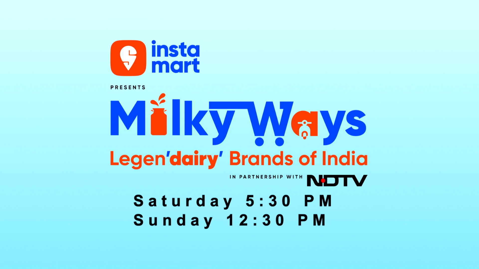 Swiggy Instamart presents Milky Ways