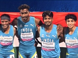 India Win Gold In Mixed Relay; Tejaswin Shankar, 3 Others Bag Silver At Asian Athletics Championships India Win Gold In Mixed Relay; Tejaswin Shankar, 3 Others Bag Silver At Asian Athletics Championships