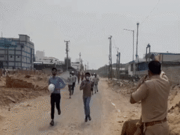 Rajasthan Gas Leak: कोटपूतली में CNG गैस लीक होने से हड़कंप, गड्ढा खोदते समय टूटी पाइप लाइन; खाली कराया इलाका Rajasthan Gas Leak: कोटपूतली में CNG गैस लीक होने से हड़कंप, गड्ढा खोदते समय टूटी पाइप लाइन; खाली कराया इलाका