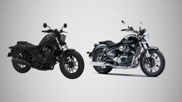 Honda Rebel 500 Vs Royal Enfield Super Meteor 650: Specs Compared