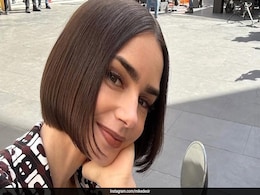 Lily Collins Aces Her Face Card With Bob Hair, Bushy Brows, And Nude Lips Lily Collins Aces Her Face Card With Bob Hair, Bushy Brows, And Nude Lips