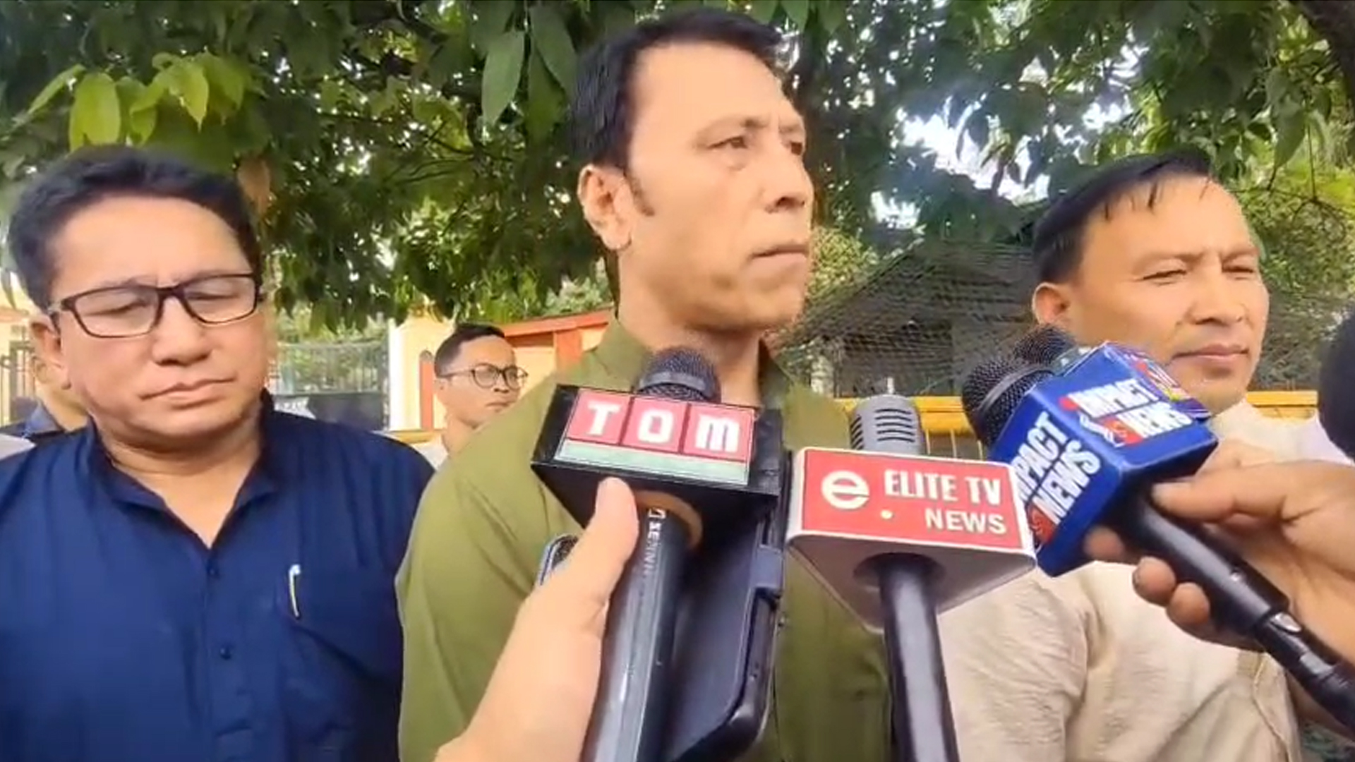 "44 MLAs Ready To Form Manipur Government": BJP MLA After Meeting Governor