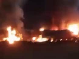 Accident Sparks Mob Attack In Meghalaya, 15 Trucks Set On Fire