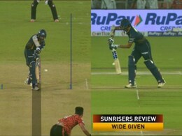 Broadcaster's DRS Blunder During GT vs SRH Game Leaves Internet In Splits Broadcaster's DRS Blunder During GT vs SRH Game Leaves Internet In Splits