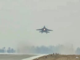 Indian Air Force Begins "Land And Go" Drills On Ganga Expressway In UP Indian Air Force Begins "Land And Go" Drills On Ganga Expressway In UP