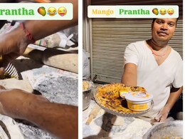 Mango Paratha! This Wild Preparation By A Street Food Vendor Goes Viral Mango Paratha! This Wild Preparation By A Street Food Vendor Goes Viral