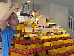 Watch: Man Surprises Mom, Wife And Mother-In-Law With Strawberry Buffet On Mother's Day Watch: Man Surprises Mom, Wife And Mother-In-Law With Strawberry Buffet On Mother's Day