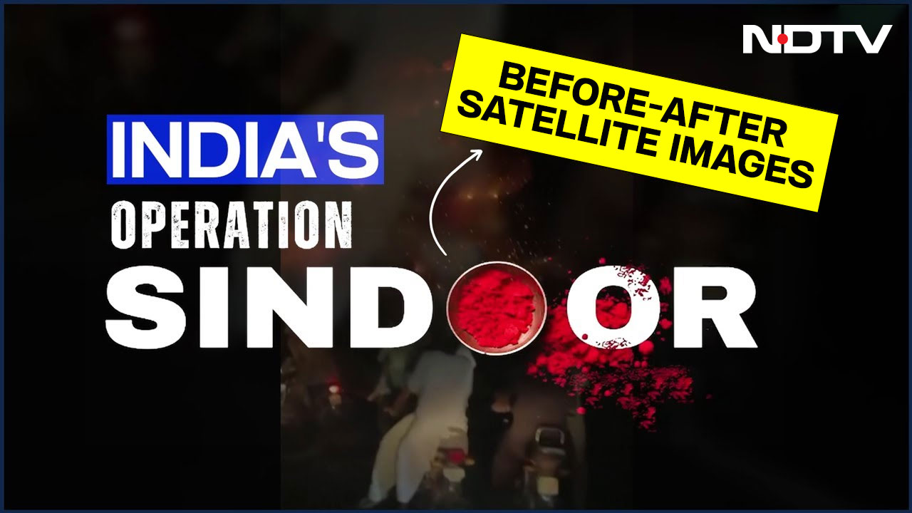Operation Sindoor Satellite Images | IAF Releases Before-And-After Images Of Op Sindoor In Pak