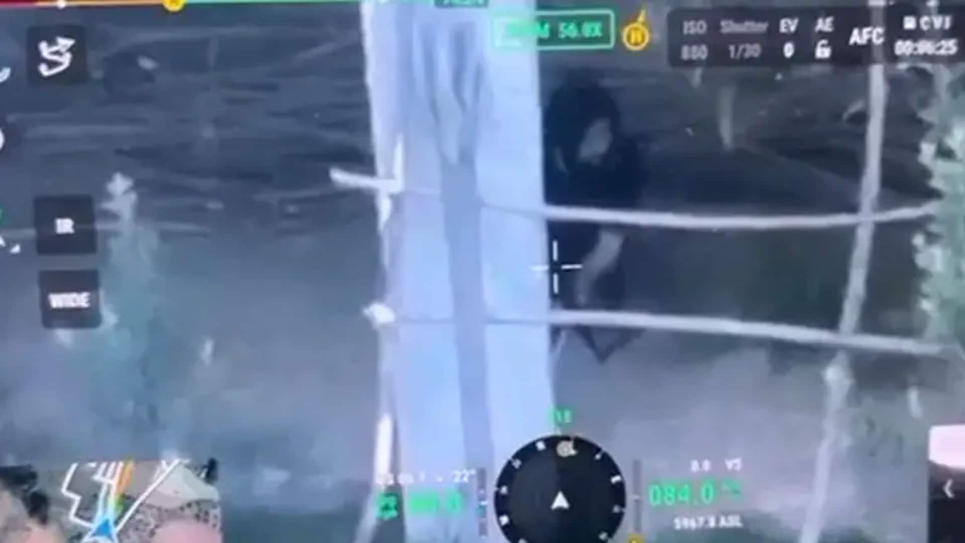 Drone Footage Shows Terrorists Hiding In Shed Before Fierce J&K Encounter