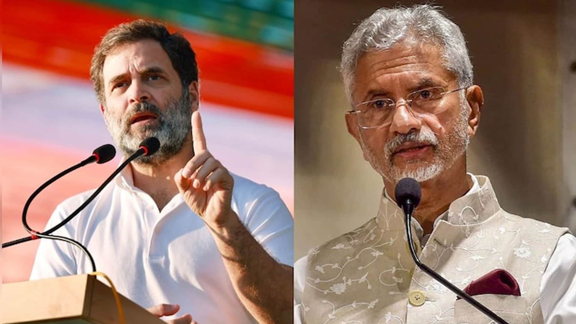 "Silence Is Damning": Rahul Gandhi Targets S Jaishankar Again, BJP Replies