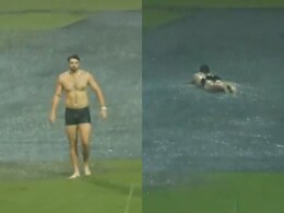 Watch: Tim David Enjoys Bengaluru Rain Like A Child, RCB Camp Then Does This