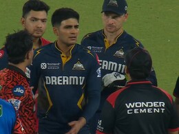 Shubman Gill Loses Cool, Engages In Heated Chat With Umpire. SRH Star Does This