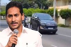 Jagan Reddy's Bulletproof Car, Involved In Accident In Which Supporter Died, Seized Jagan Reddy's Bulletproof Car, Involved In Accident In Which Supporter Died, Seized
