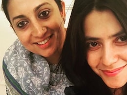 Smriti Irani's Birthday Wish For Ektaa Kapoor: "She Is The Quiet Strength Behind Many Journeys" Smriti Irani's Birthday Wish For Ektaa Kapoor: "She Is The Quiet Strength Behind Many Journeys"