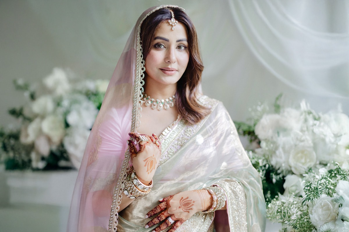 Hina Khan On Embracing Minimalism For Wedding Day: "No Heavy Lehengas, Heavy Makeup..."