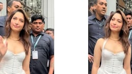Tamannaah Bhatia's White Corset Dress Screams Vintage Retro Glam