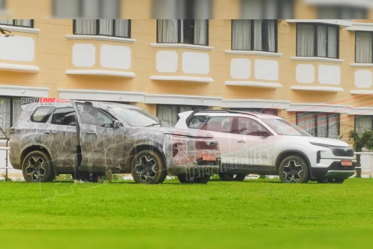 Tata Safari spied on test