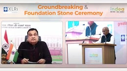 Nitin Gadkari Lays Foundation Stone Of INDEA At XLRI Delhi-NCR
