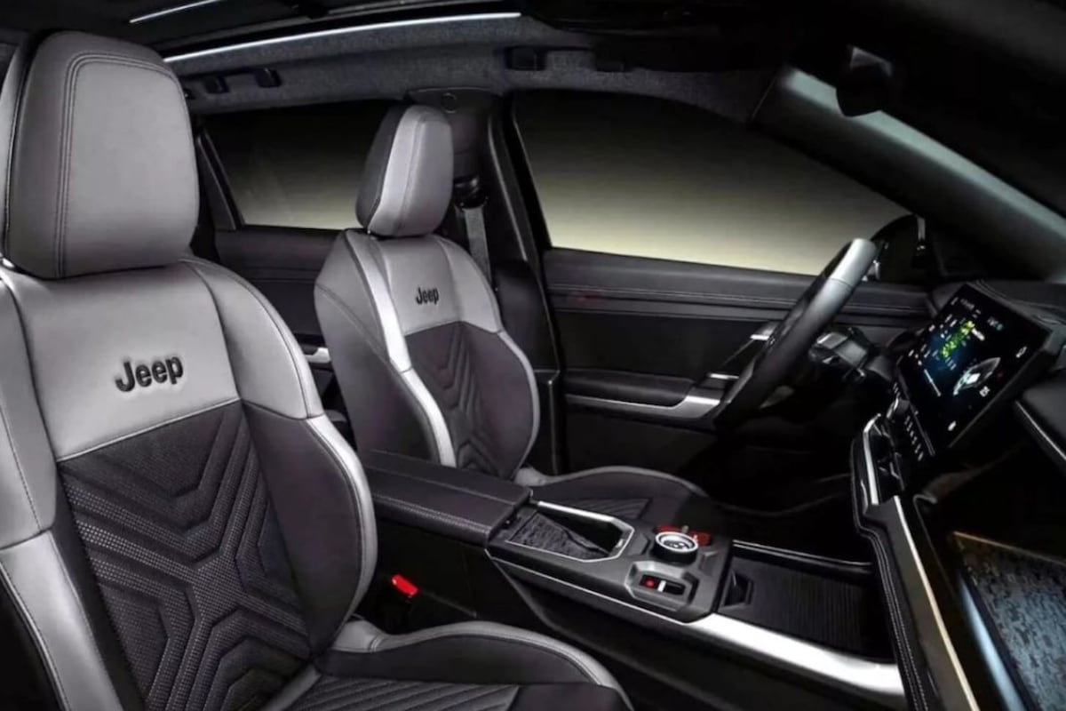 Jeep Compass EV interior Jeep Compass EV interior
