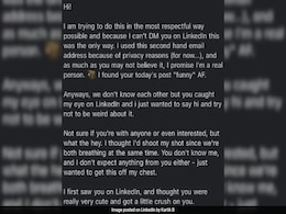 When LinkedIn Blocked The DMs, This Person Sent A Heartfelt Email Instead. Internet Reacts When LinkedIn Blocked The DMs, This Person Sent A Heartfelt Email Instead. Internet Reacts