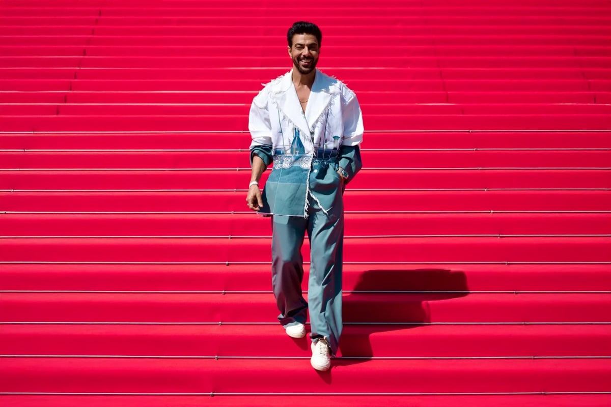 Ranveer Brar Poses At The Cannes Red Carpet For A Creators' Meet; Calls It A 'Magical Experience'