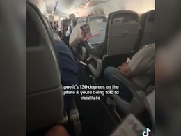 Cabin Crew Asks Passengers To "Meditate" As AC Stops Working Mid-Flight, Video Goes Viral Cabin Crew Asks Passengers To "Meditate" As AC Stops Working Mid-Flight, Video Goes Viral