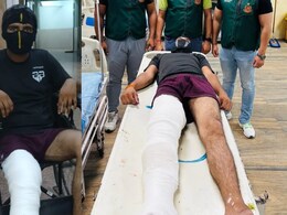 गैंगवॉर में फरार शार्पशूटर एनकाउंटर के बाद गिरफ्तार, हरियाणा के एक चर्चित मर्डर केस में था वांछित गैंगवॉर में फरार शार्पशूटर एनकाउंटर के बाद गिरफ्तार, हरियाणा के एक चर्चित मर्डर केस में था वांछित