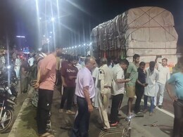 जयपुर-आगरा हाईवे पर दर्दनाक हादसा, तेज रफ्तार ट्रक ने ली डीएफओ के चालक की जान