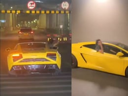 Video: Gurugram Man's Dangerous Stunts In Rs 6 Crore Lamborghini Video: Gurugram Man's Dangerous Stunts In Rs 6 Crore Lamborghini