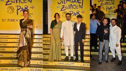 At Starry <i>Sitaare Zameen Par</i> Screening: Shah Rukh, Salman, Rekha And Others