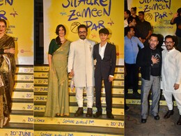 At Starry <i>Sitaare Zameen Par</i> Screening: Shah Rukh, Salman, Rekha And Others At Starry <i>Sitaare Zameen Par</i> Screening: Shah Rukh, Salman, Rekha And Others