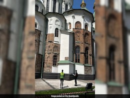 Kyiv's World Heritage Cathedral Damaged In Russian Attack: Ukraine Minister Kyiv's World Heritage Cathedral Damaged In Russian Attack: Ukraine Minister