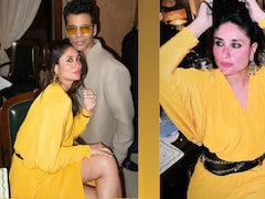 Kareena Kapoor Shines In A Bright Yellow Kaftan Dress At Sonam Kapoor's Birthday Kareena Kapoor Shines In A Bright Yellow Kaftan Dress At Sonam Kapoor's Birthday
