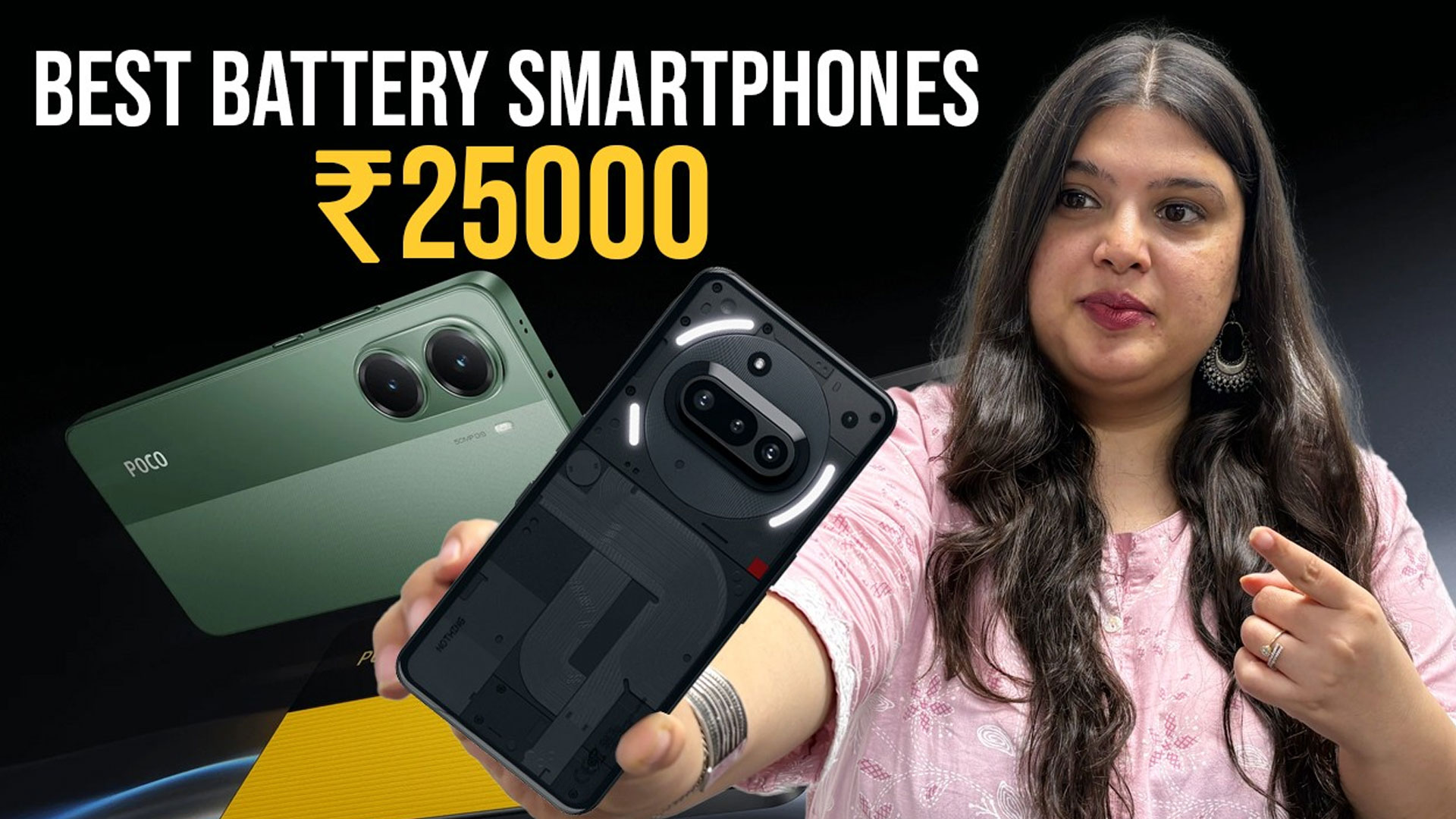Here Are The Best Battery Smartphones Under 25,000 Rupees