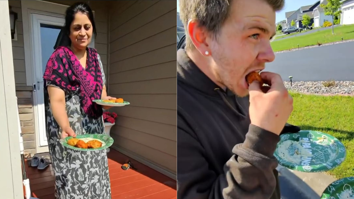 Indian Woman Offers American Construction Workers Medu Vadas, Wins Hearts Online