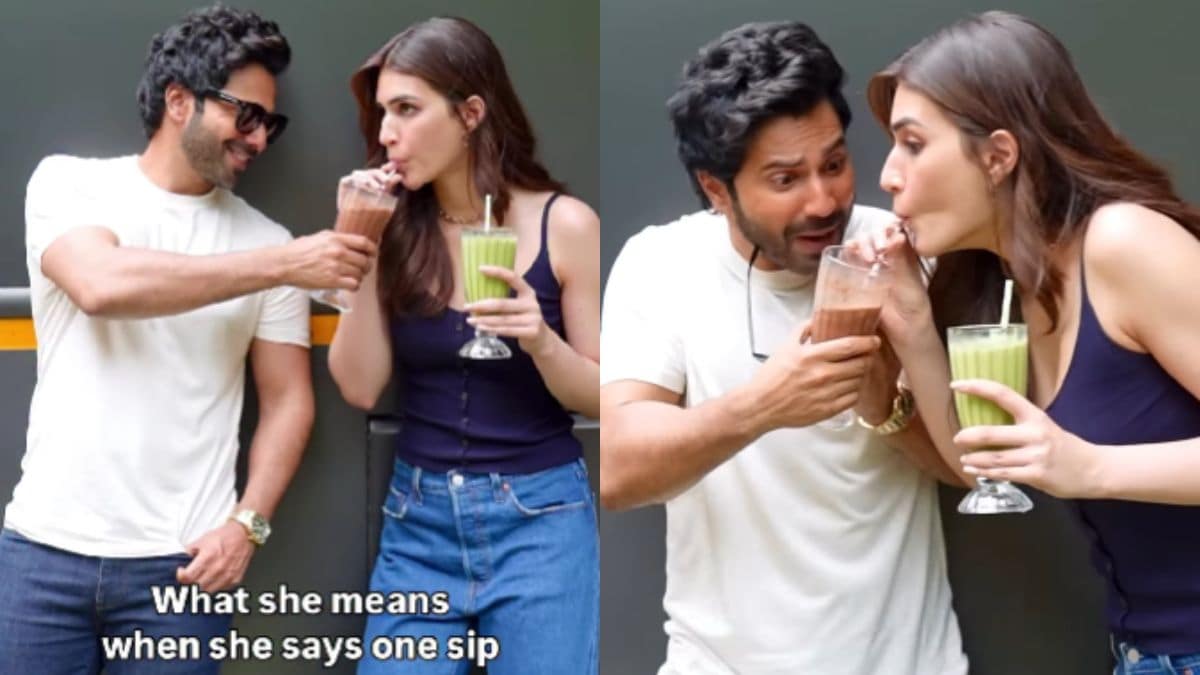 Kriti Sanon's 'One Sip' Turns into Half a Shake with Varun Dhawan