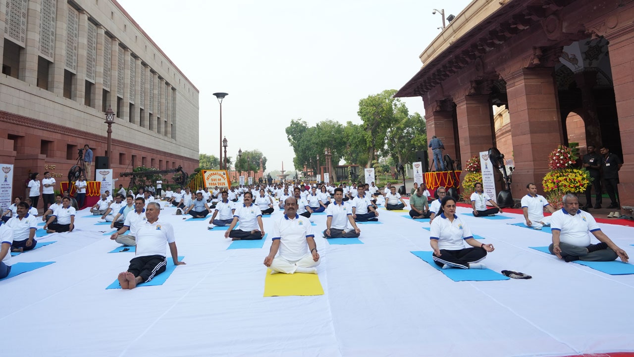 "Yoga Can Bring Peace In Conflict-Ridden World": PM At Vizag Yoga Day Event