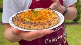 Viral Now: UK Chef Makes "Aloo Gobi Pizza," Indian Foodies Have A Lot To Say