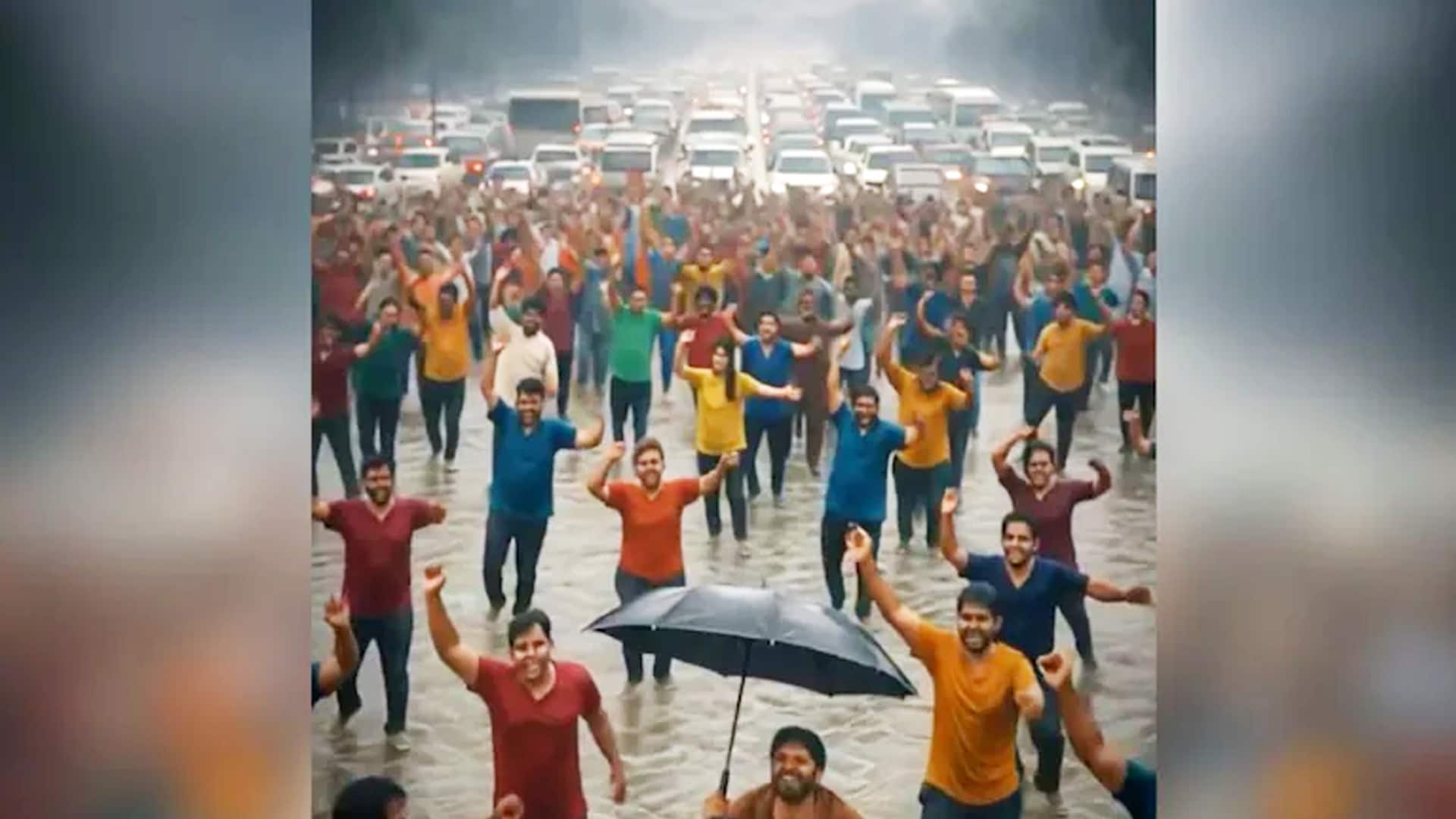 "Rain Of Lies": Lalu Yadav Posts AI Video Of PM Modi, Nitish Kumar Dancing