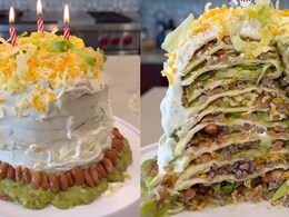 Watch: Chef Makes Unique Burrito Cake - Video Goes Viral