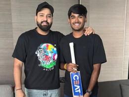 "A Bat, A Blessing..." 17-Year-Old CSK Wonderkid's Unmissable Tribute For Rohit Sharma Ahead Of England Tour