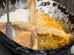 "<i>Sasta</i> Hotpot": Man's <i>Jugaad</i> For Cooking Food In A <i>Kadhai</i> Has Social Media Abuzz "<i>Sasta</i> Hotpot": Man's <i>Jugaad</i> For Cooking Food In A <i>Kadhai</i> Has Social Media Abuzz