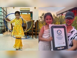 Rajasthan: 7 साल की सिनाया का नाम गिनीज वर्ल्ड रिकॉर्ड में दर्ज, बनीं दुनिया की सबसे तेज अंडर-16 हूला हूपर